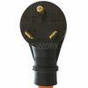 Ac Works 1ft RV 30A TT-30P Plug to 5-20R 15/ 20A Household Outlet with Power Indicator RVTT520-012